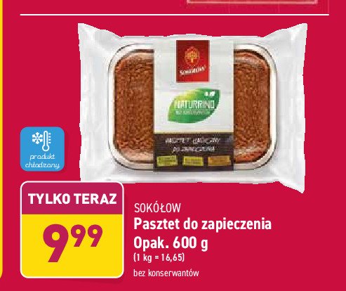 Pasztet wieprzowy Soko艂贸w naturrino promocja