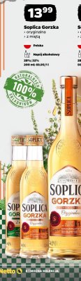Nalewka Soplica Gorzka oryginalna promocja w Netto