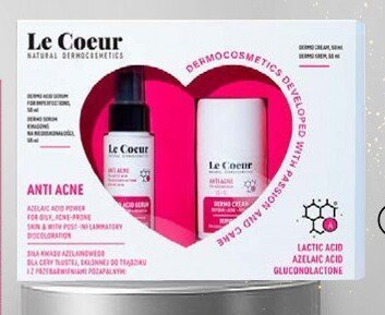 Zestaw kosmetyków LE COEUR Anti Acne Set promocja w Hebe