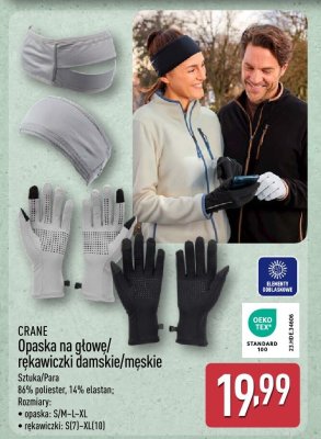 Rękawiczki damskie/męskie  promocja w Aldi