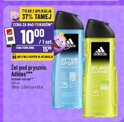 Żel pod prysznic Adidas promocja w POLOmarket