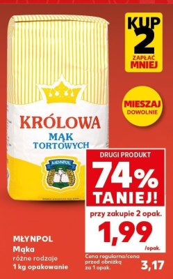 Mąka różne rodzaje promocja w Kaufland