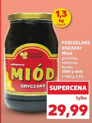 Miód gryczany 1,3 kg promocja w Kaufland