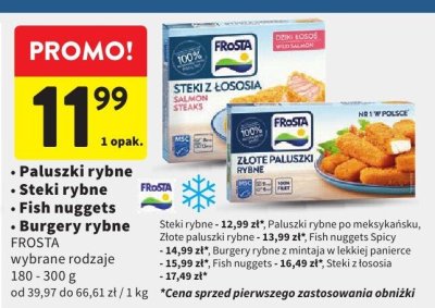 Fish nuggets FROSTA promocja w Intermarche