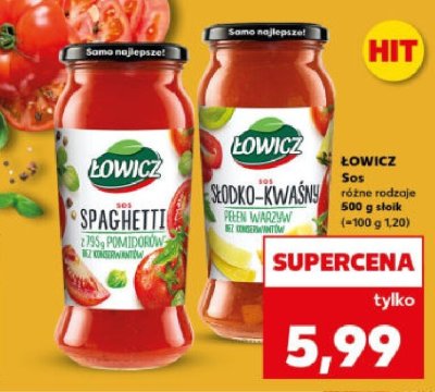 Sos różne rodzaje  promocja w Kaufland