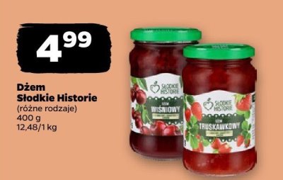 Dżem różne rodzaje promocja w Netto