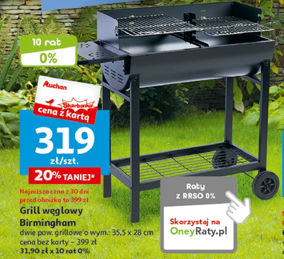 Grill birmingham Garden star promocja