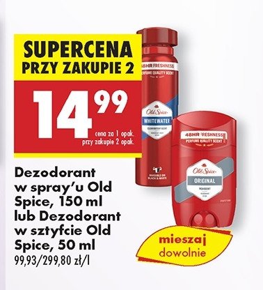Dezodorant Old spice original promocja