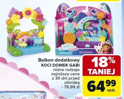 Balkon dodatkowy KOCI DOMEK GABI różne rodzaje promocja w Carrefour