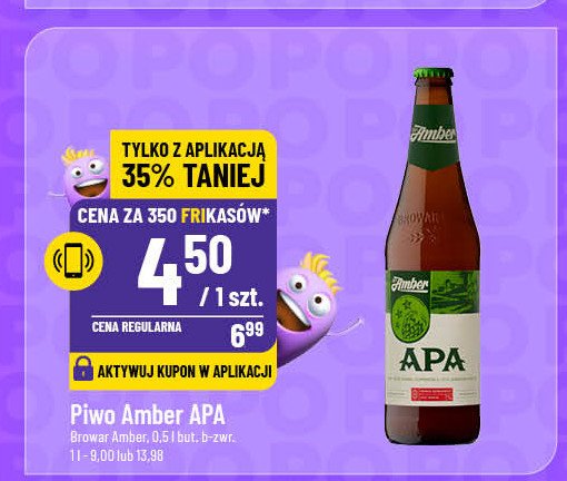 Piwo Amber apa promocja w POLOmarket