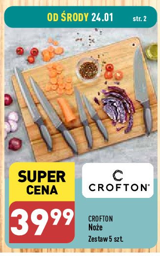 Zestaw noży Crofton promocja