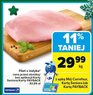 Filet z indyka promocja w Carrefour Market