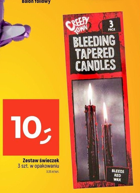 Świeczki bleeding promocja