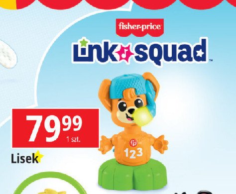 Edukacyjna lisek Fisher-price promocja w Leclerc