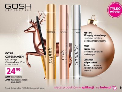 Tusz do rzęs GOSH COPENHAGEN promocja w Hebe