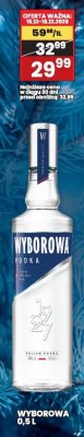 Wódka Wyborowa promocja w Wafelek
