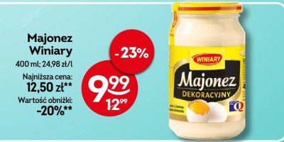 Majonez Winiary promocja w Żabka