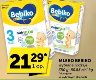 Mleko Bebiko promocja w Euro Sklep