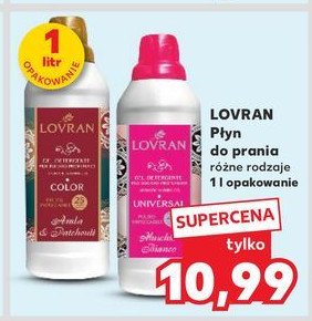 Płyn do prania color Lovran promocja w Kaufland