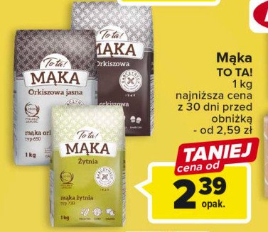 M膮ka orkiszowa TO TA! promocja