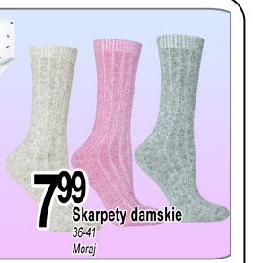 Skarpety damskie 36-41 Moraj promocja