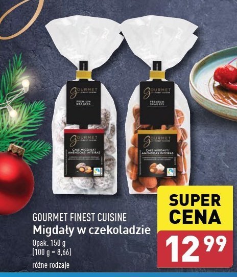 Migdały w czekoladzie białej Gourmet finest cuisine promocja