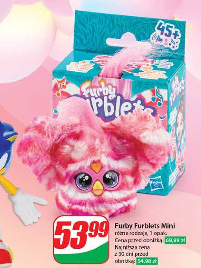 Zabawka furblets mini FURBY promocja