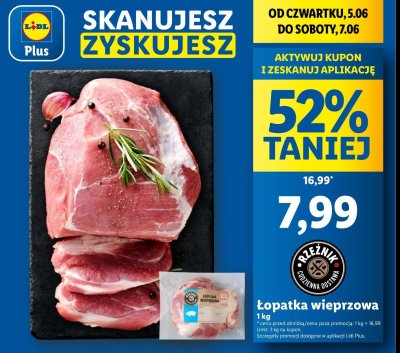 Łopatka wieprzowa bez kości Rzeźnik codzienna dostawa promocja