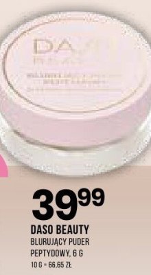 Kosmetyki do makijażu DASO BEAUTY bujający puder peptydowy 6.0 promocja w Drogerie Natura