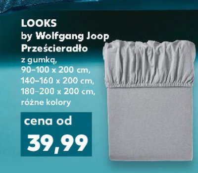 Prześcieradło z gumką 90-100 x 200 cm Looks by wolfgang joop promocja