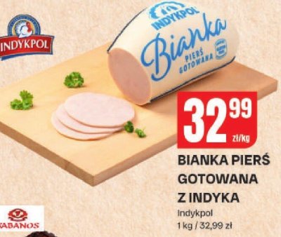 Bianka pierś gotowana Z INDYKA promocja w Chorten