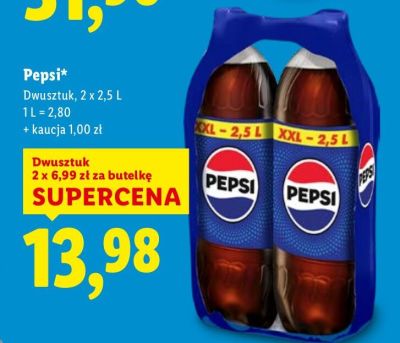 Napój Pepsi maximum promocja w Lidl