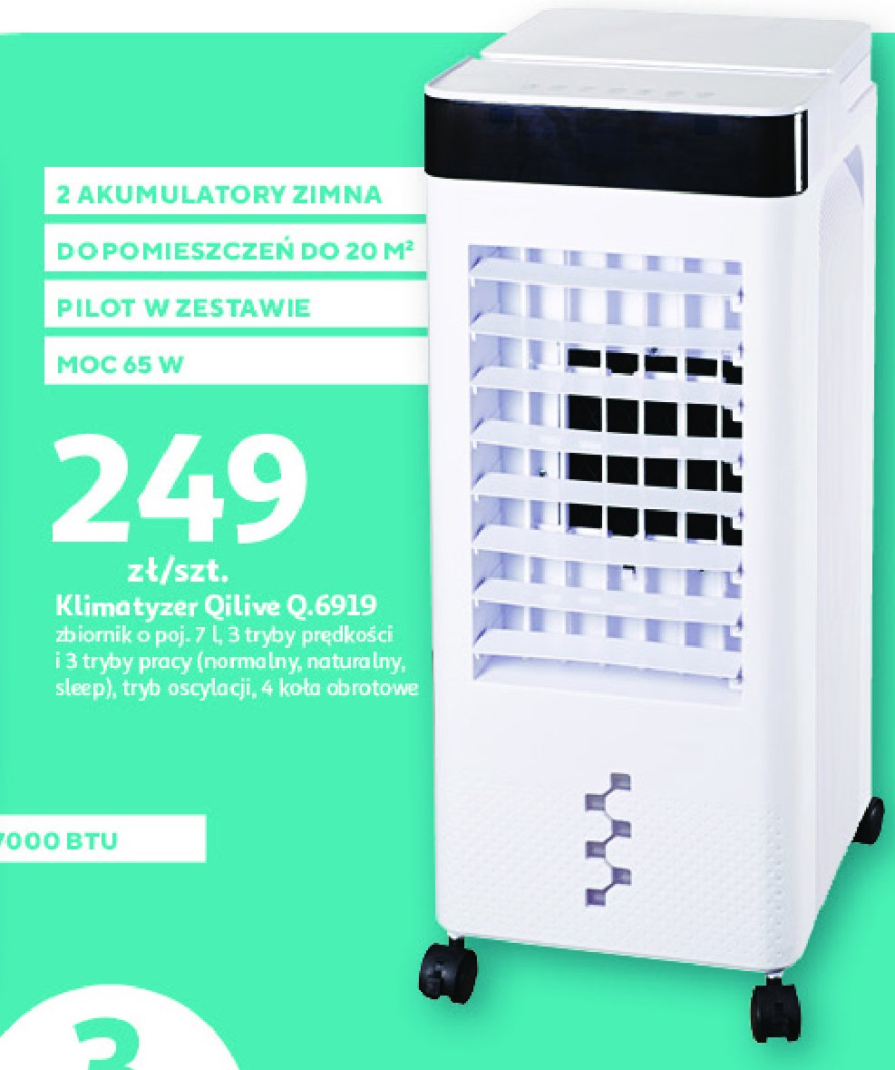 Klimatyzer q.6919 Qilive promocja w Auchan