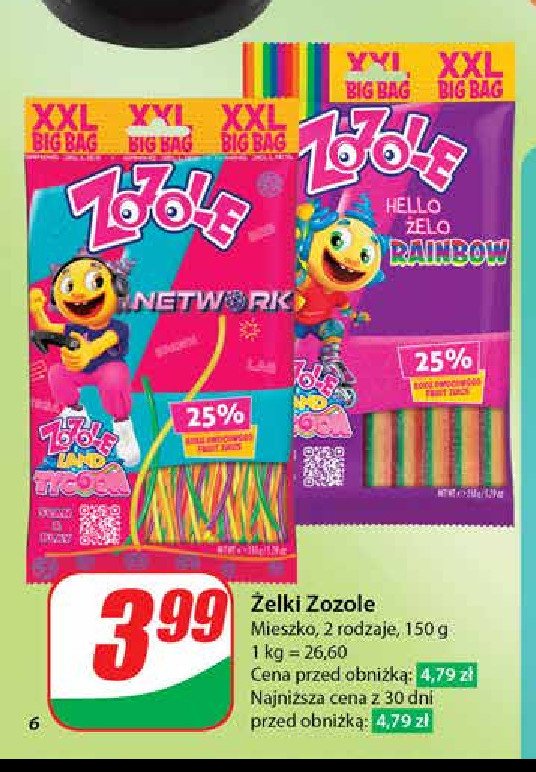 Żelki network Mieszko zozole hello żelo promocja