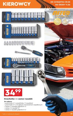 Zestaw nasadek głębokich 1/4 Niteo tools promocja