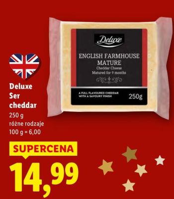Ser cheddar  promocja w Lidl