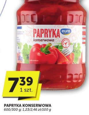 Papryka konserwowa Euro Sklep promocja w Euro Sklep
