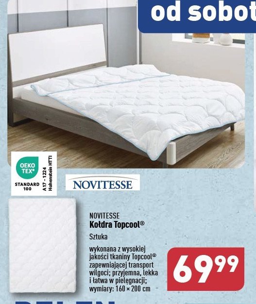 Ko艂dra topcool Novitesse promocja