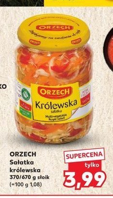 Sałatka królewska Orzech promocja w Kaufland