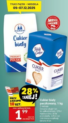 Cukier biały Cukier, 1 kg promocja w Twój Market