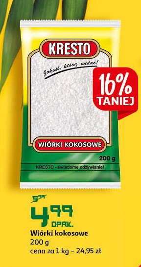 Wórki kokosowe Kresto promocja