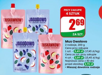 Mus jagodowy promocja w Dino