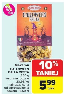 Makaron halloween promocja w Carrefour