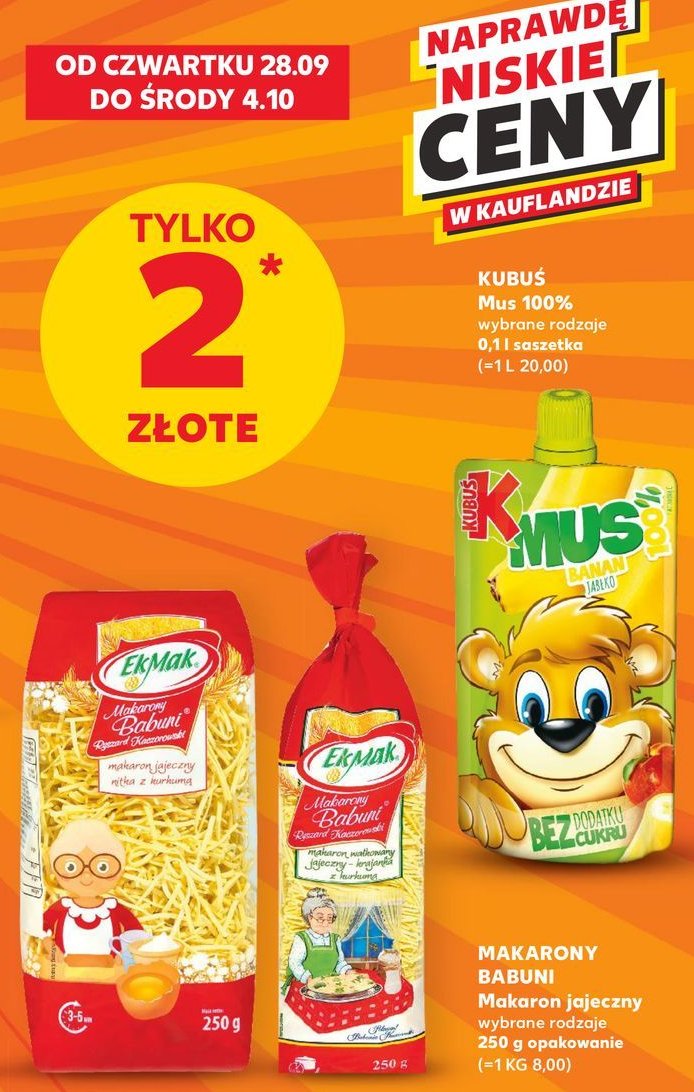 Makaron krajanka Eko-mak promocja