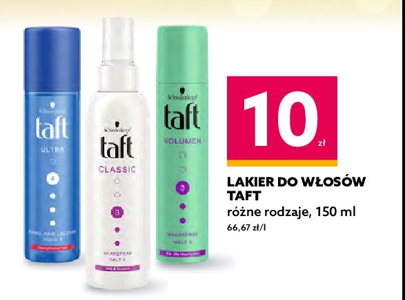 Spray do włosów TAFT CLASSIC promocja