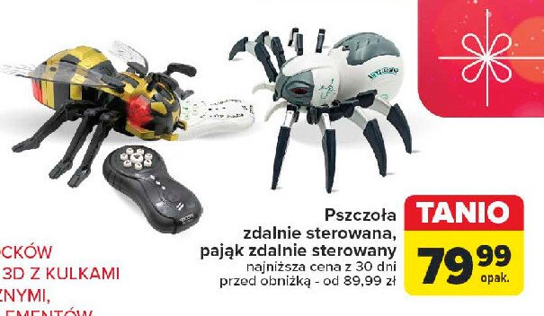 Pszczoła sterowana promocja w Carrefour Market