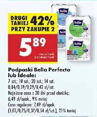 Podpaski Bella perfecta ultra night promocja