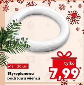 Podstawa wieńca styropianowa 20 cm promocja