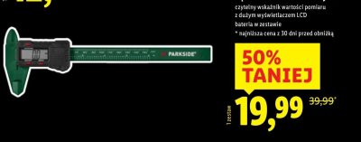 Suwmiarka cyfrowa promocja w Lidl