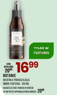 Odżywka BOTANIC wzbiera/korbudzająca imbir/kofeina, 100 ml promocja w Drogerie Natura